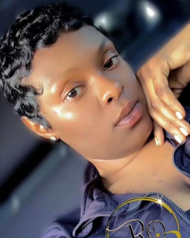 Soft textured pixie cut